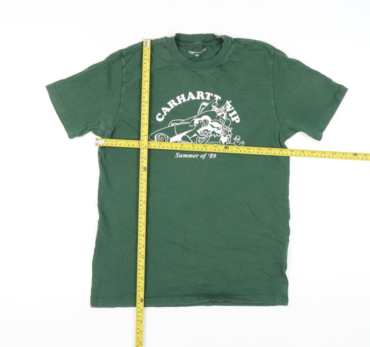 Carhartt WIP Men's Green XS Graphic Print Retro T-Shirt