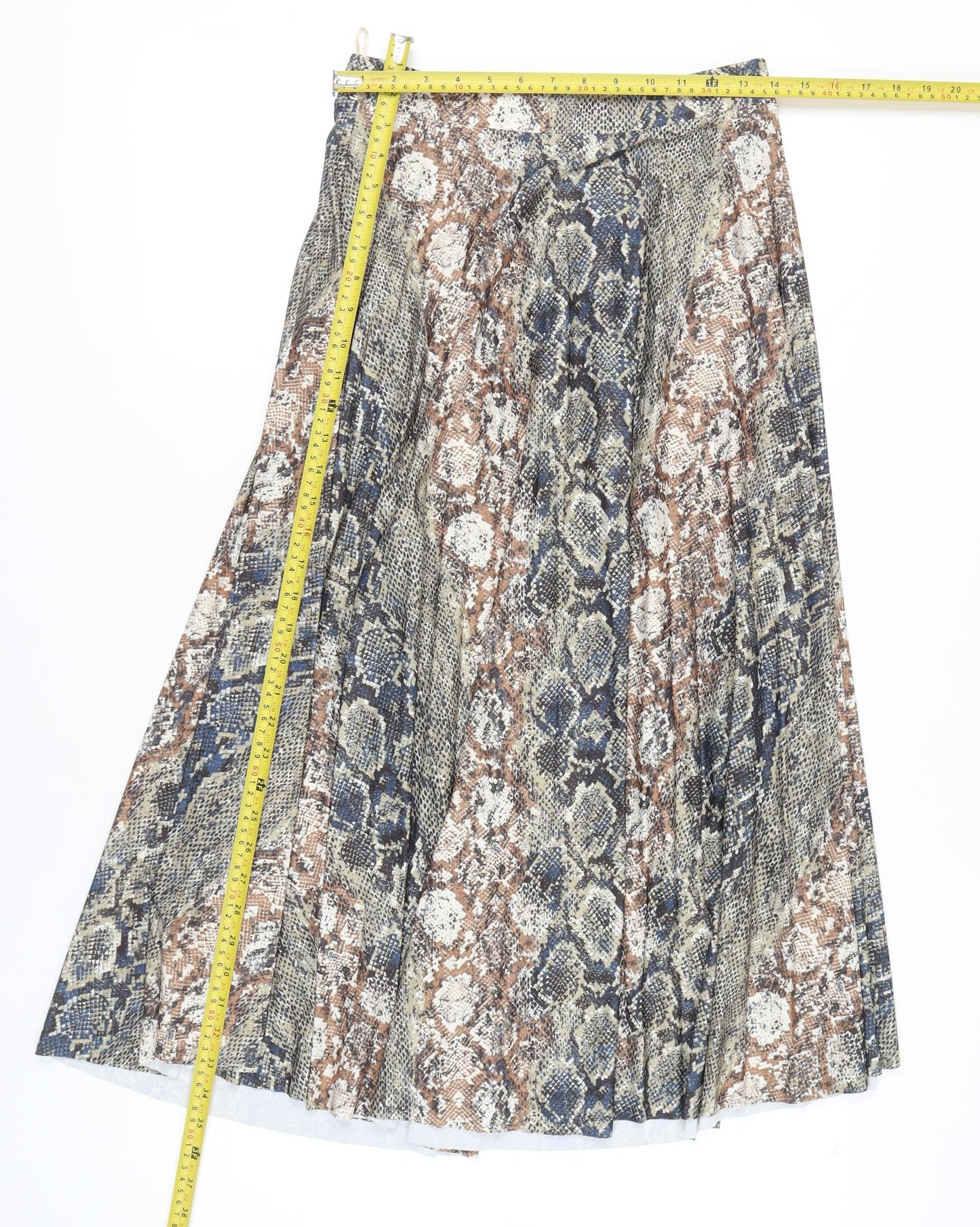 Next Women’s Multicoloured Animal Print A-Line Skirt Size 10