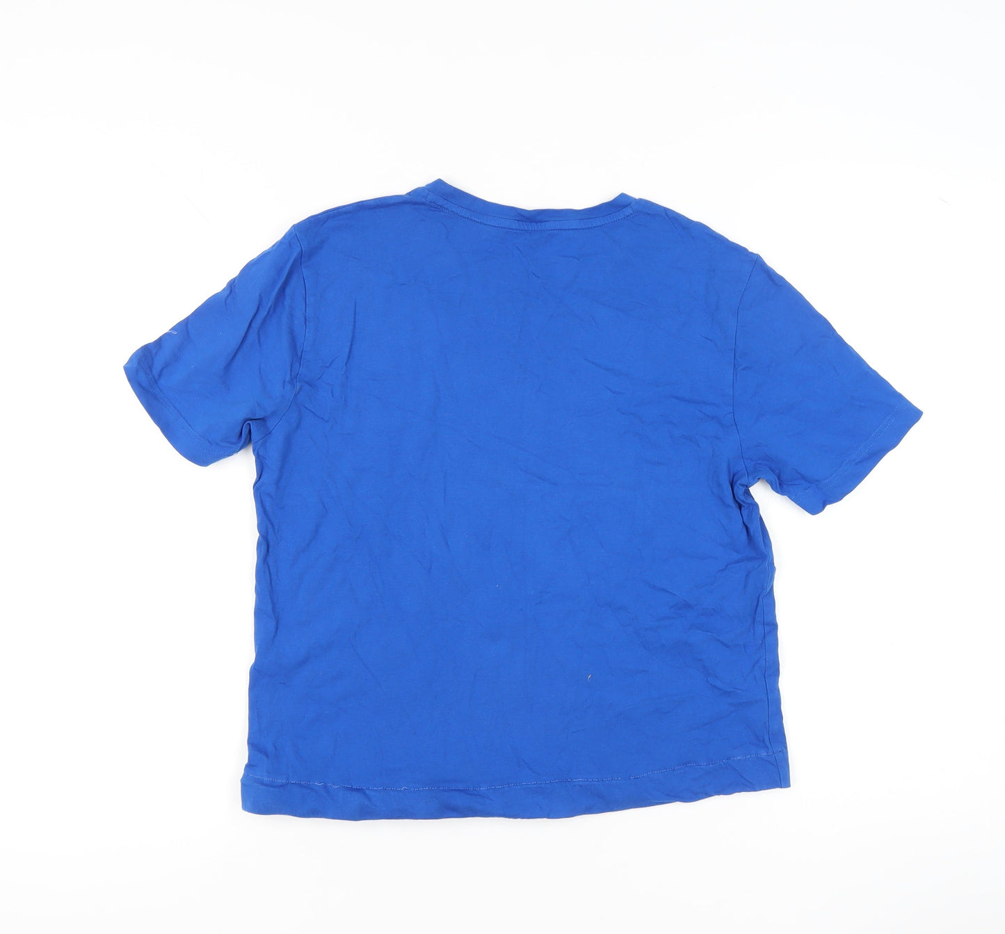 Puma Unisex Blue Graphic Usain Bolt T-Shirt Size S Casual Sports