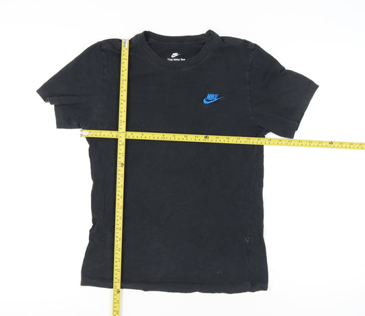 Nike Women’s Black XS Crew Neck Short Sleeve Cotton T-Shirt