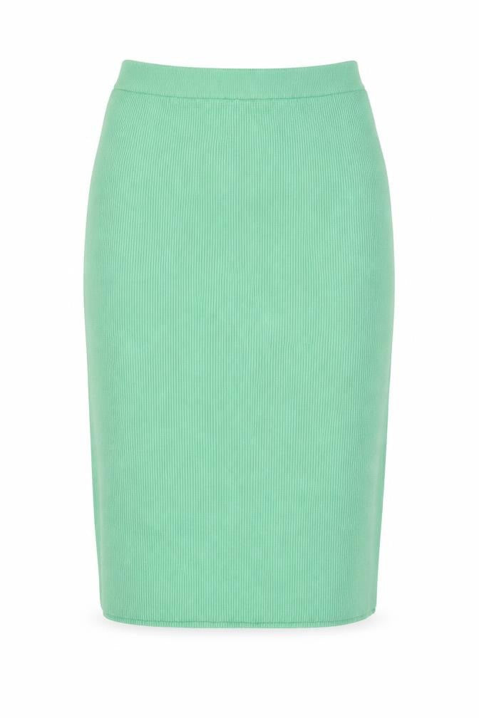Marks and Spencer Women’s Green Knit Midi Pencil Skirt L