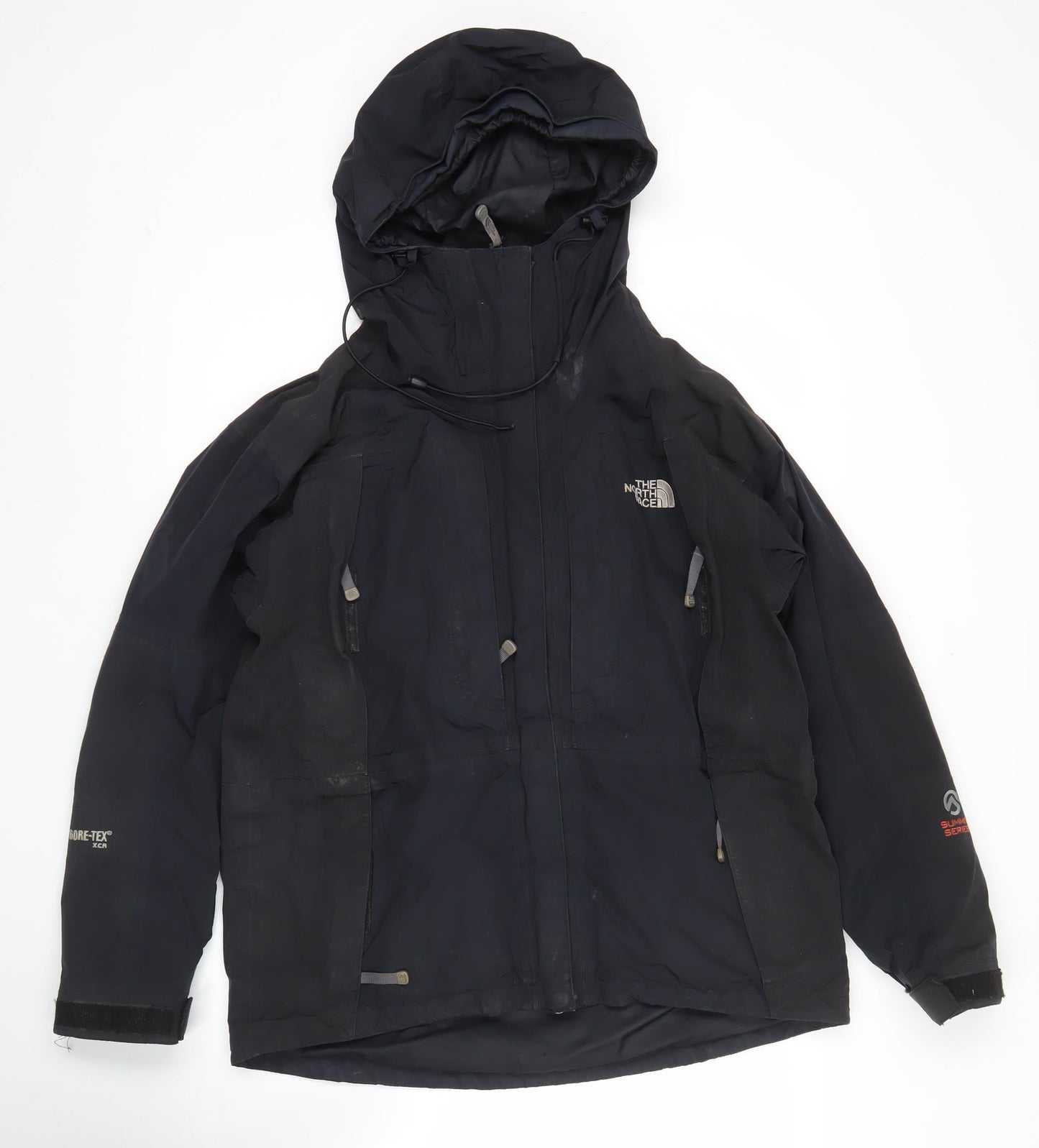 The North Face Womens Black S Summit Series Waterproof Hooded Jacket