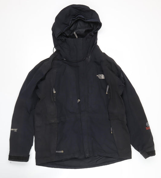 The North Face Womens Black S Summit Series Waterproof Hooded Jacket