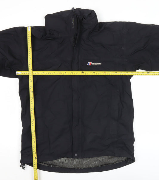 Berghaus Men's Black Medium Waterproof Rain Jacket Hiking Outdoor