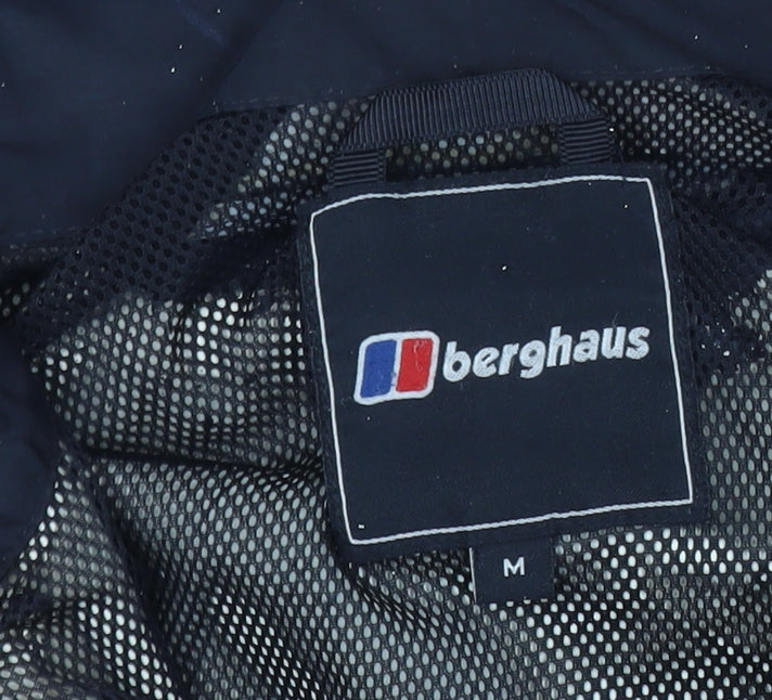 Berghaus Men's Black Medium Waterproof Rain Jacket Hiking Outdoor