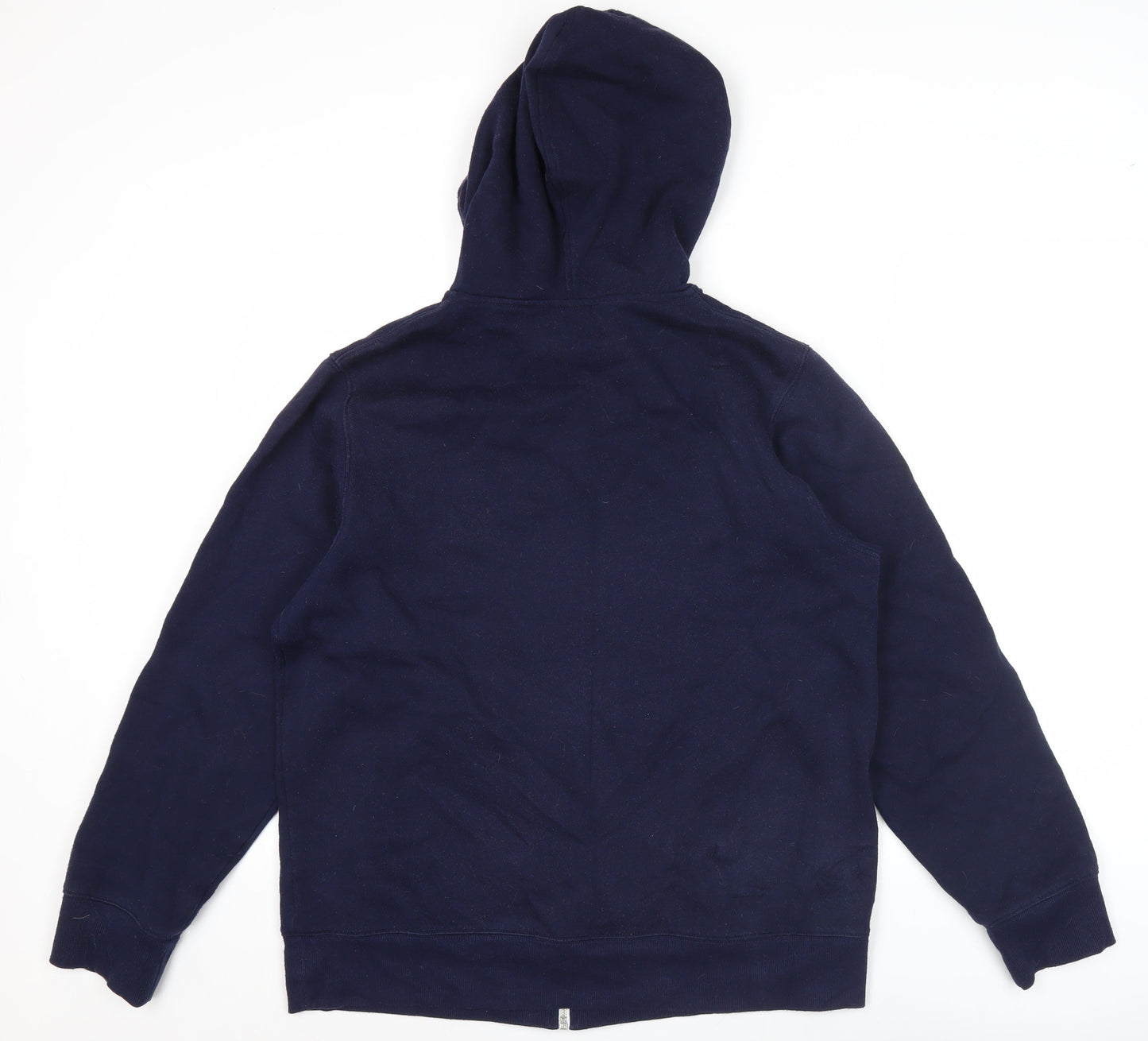 New Balance Men’s Blue Full Zip Hoodie L Logo Sportswear