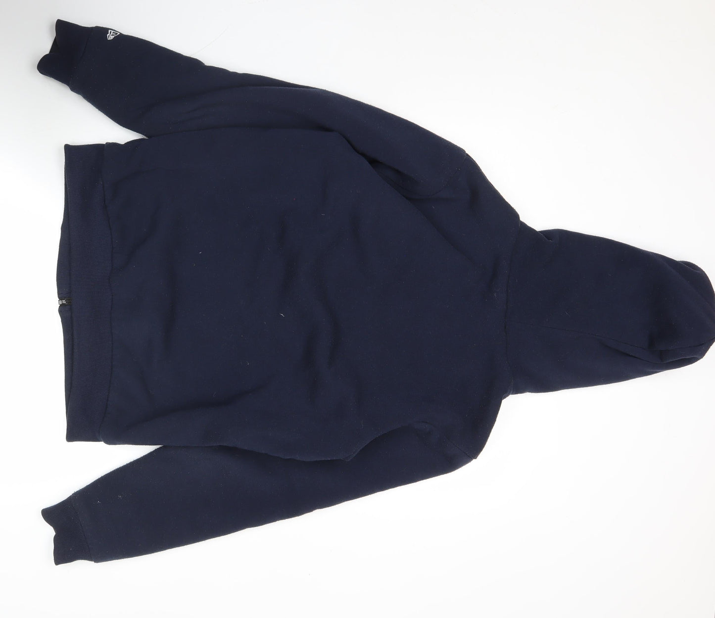 New Era NBA Men’s Blue Full Zip Hoodie Size M Regular Fit Fleece