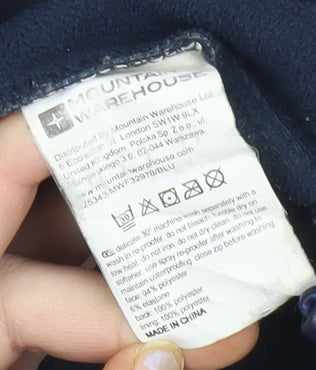 Mountain Warehouse Mens Blue Softshell Jacket M Hooded Outdoor