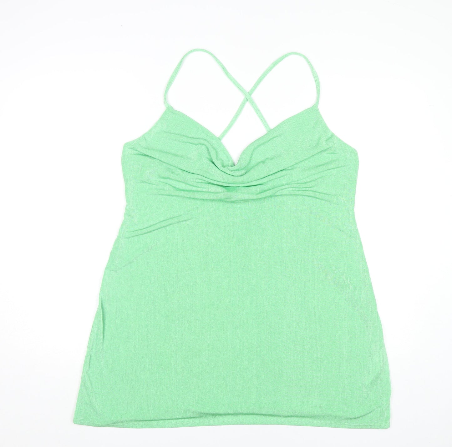Collusion Womens Green Size 18 Slip Dress Sleeveless Short Summer