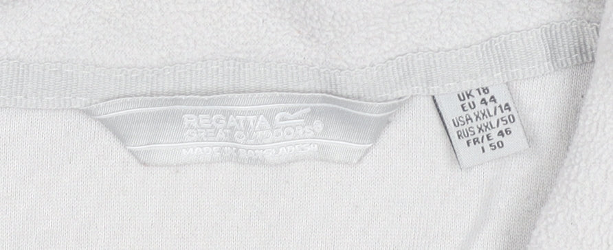 Womens UK 18 Regular Regatta Grey Pullover Sweatshirt