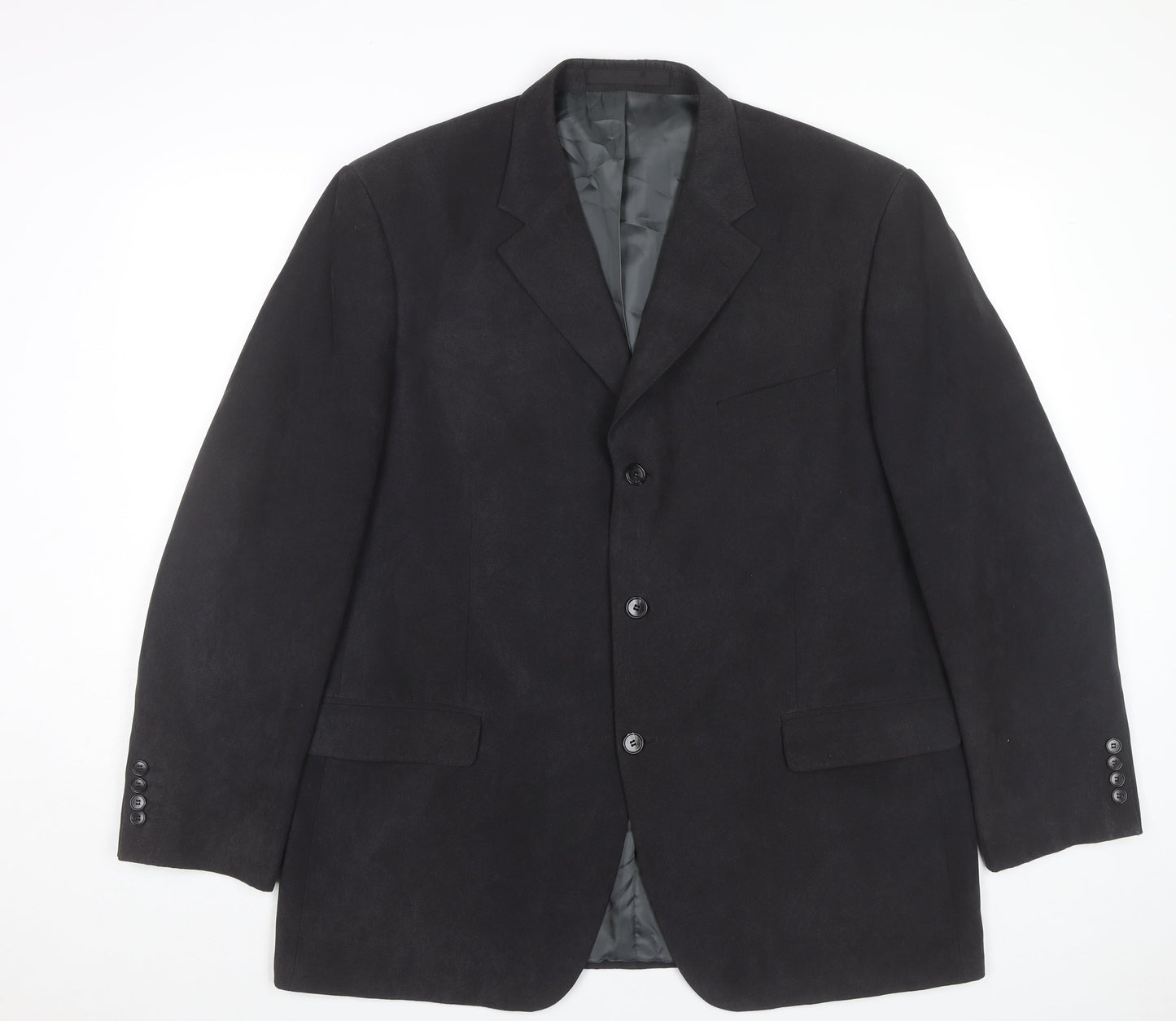 Marks and Spencer Men’s Grey Blazer 44in Chest Medium Regular