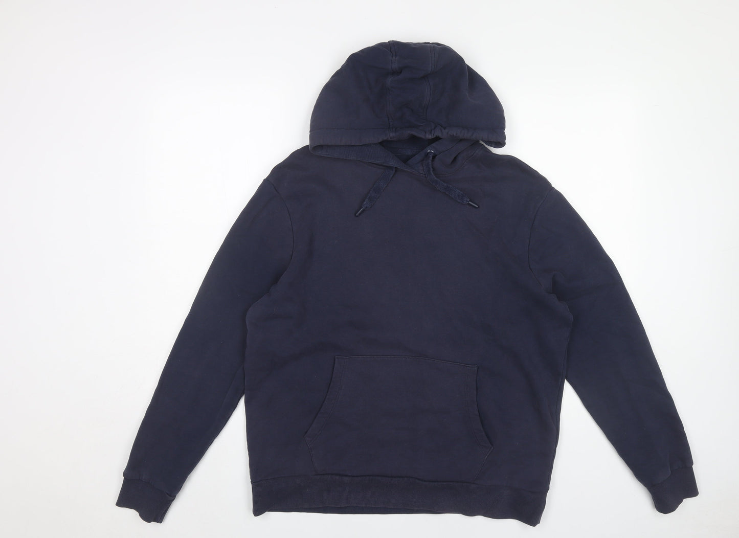 Mountain Warehouse Women’s Blue Hoodie UK 12 Cotton Pullover