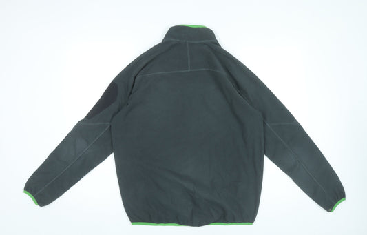Berghaus Men’s Grey Fleece Sweatshirt M 1/4 Zip Outdoor Walking Top