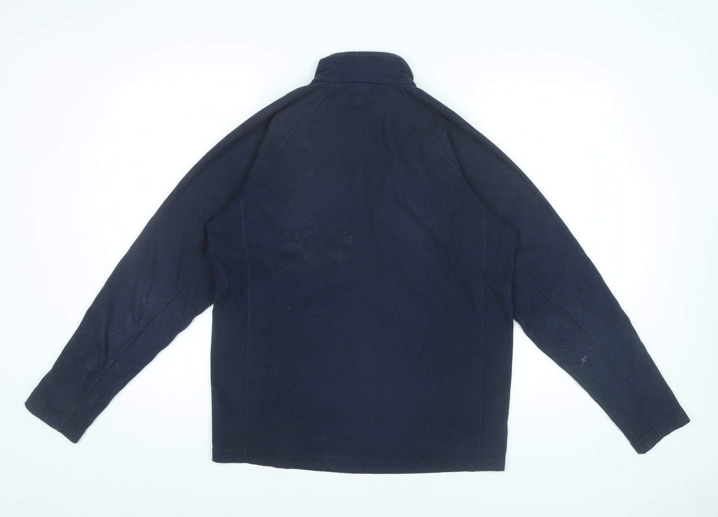 Berghaus Men’s Blue Fleece Sweatshirt Small Pullover 1/2 Zip Outdoor