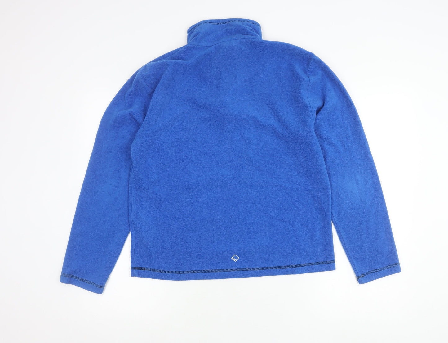 Regatta Mens Blue Small Pullover Fleece Sweatshirt 1/4 Zip Outdoor