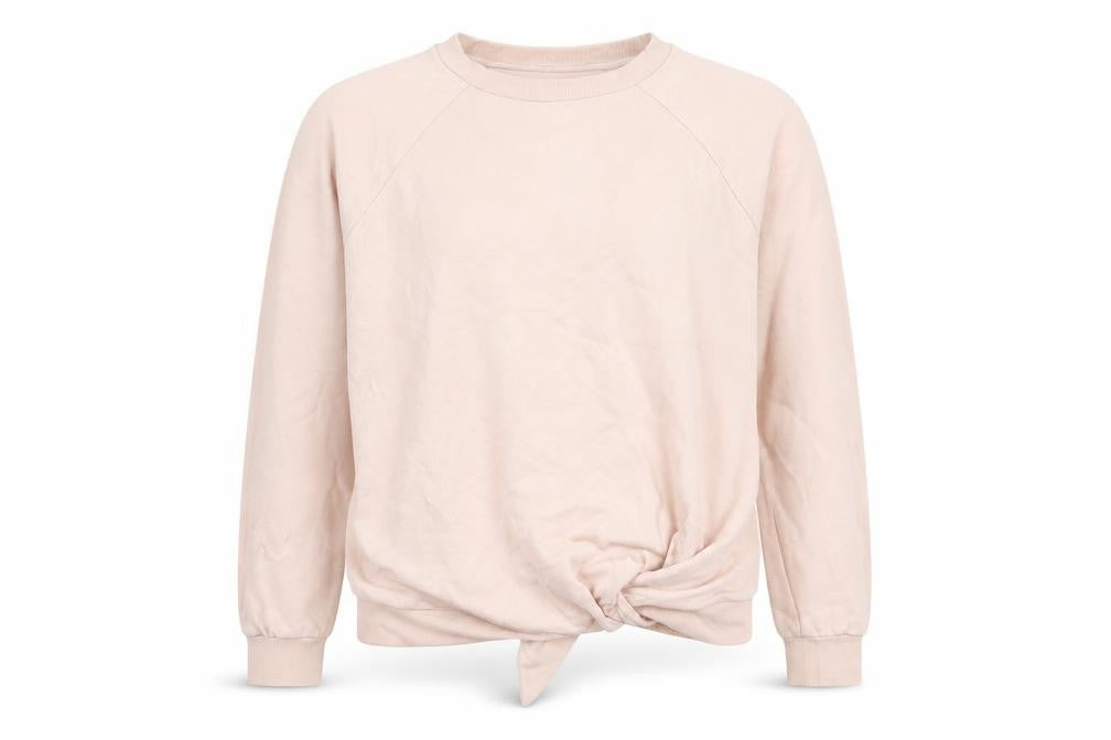 Next Women’s Pink Sweatshirt UK 10 Cotton Crew Neck Long Sleeve