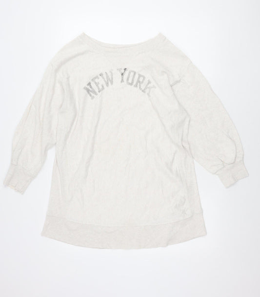Ralph Lauren Denim & Supply Womens Beige Cotton Sweatshirt M/L