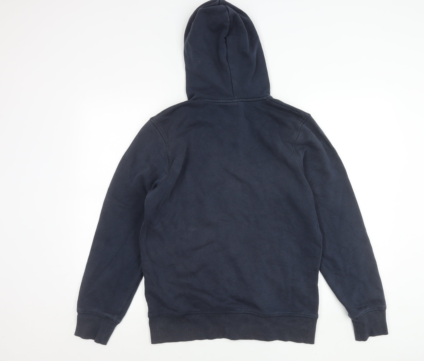 Jack & Jones Men's Blue Full Zip Hooded Jacket Size S