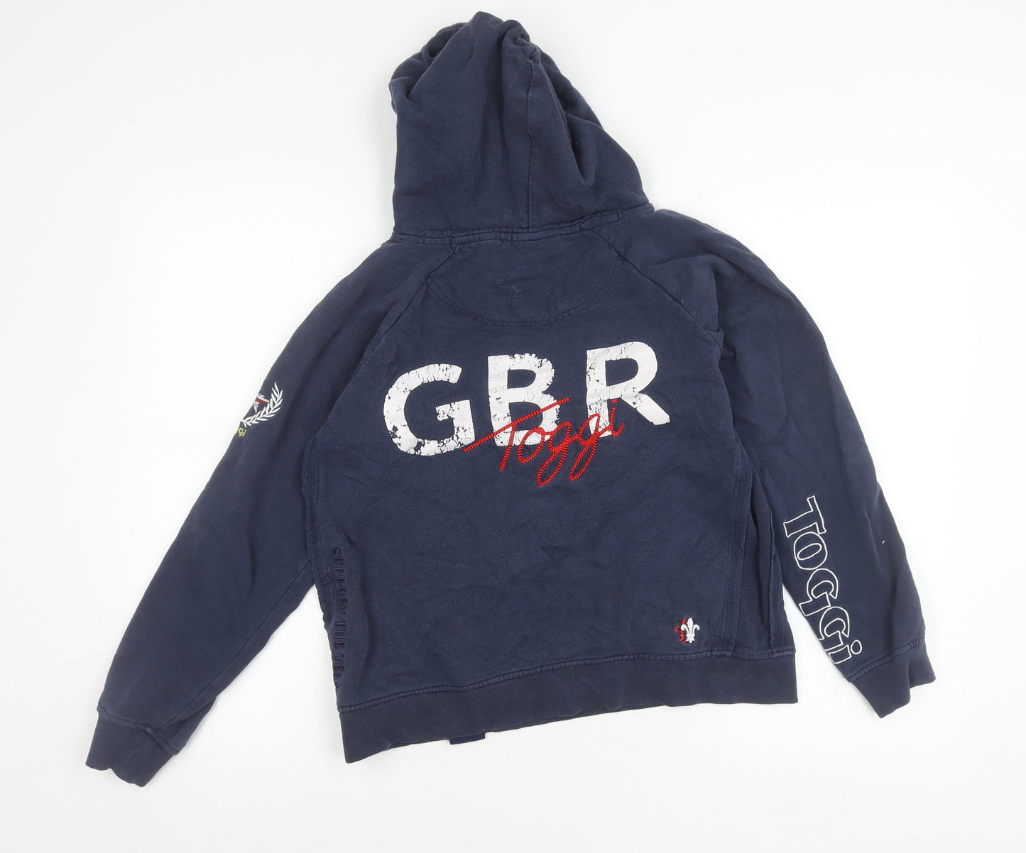 Toggi Women’s Navy Hoodie XS Great Britain Embroidered Cotton