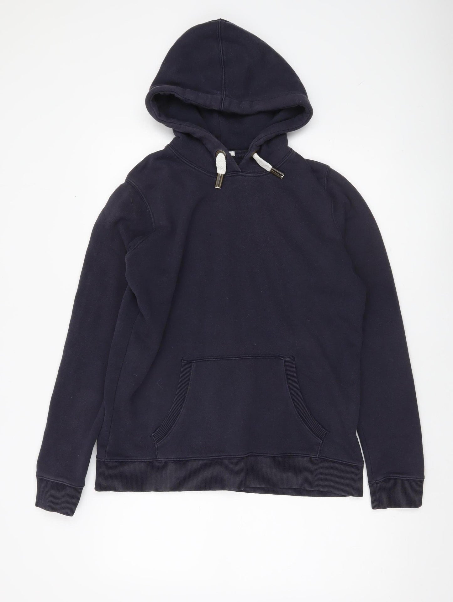 FatFace Women’s Navy Blue Hoodie Size 10 Boyfriend Fit Cotton Blend