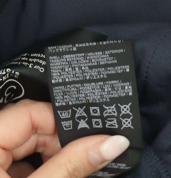 Jack Wolfskin Men's Blue Fleece Jacket Size L 40in Zip Outdoor