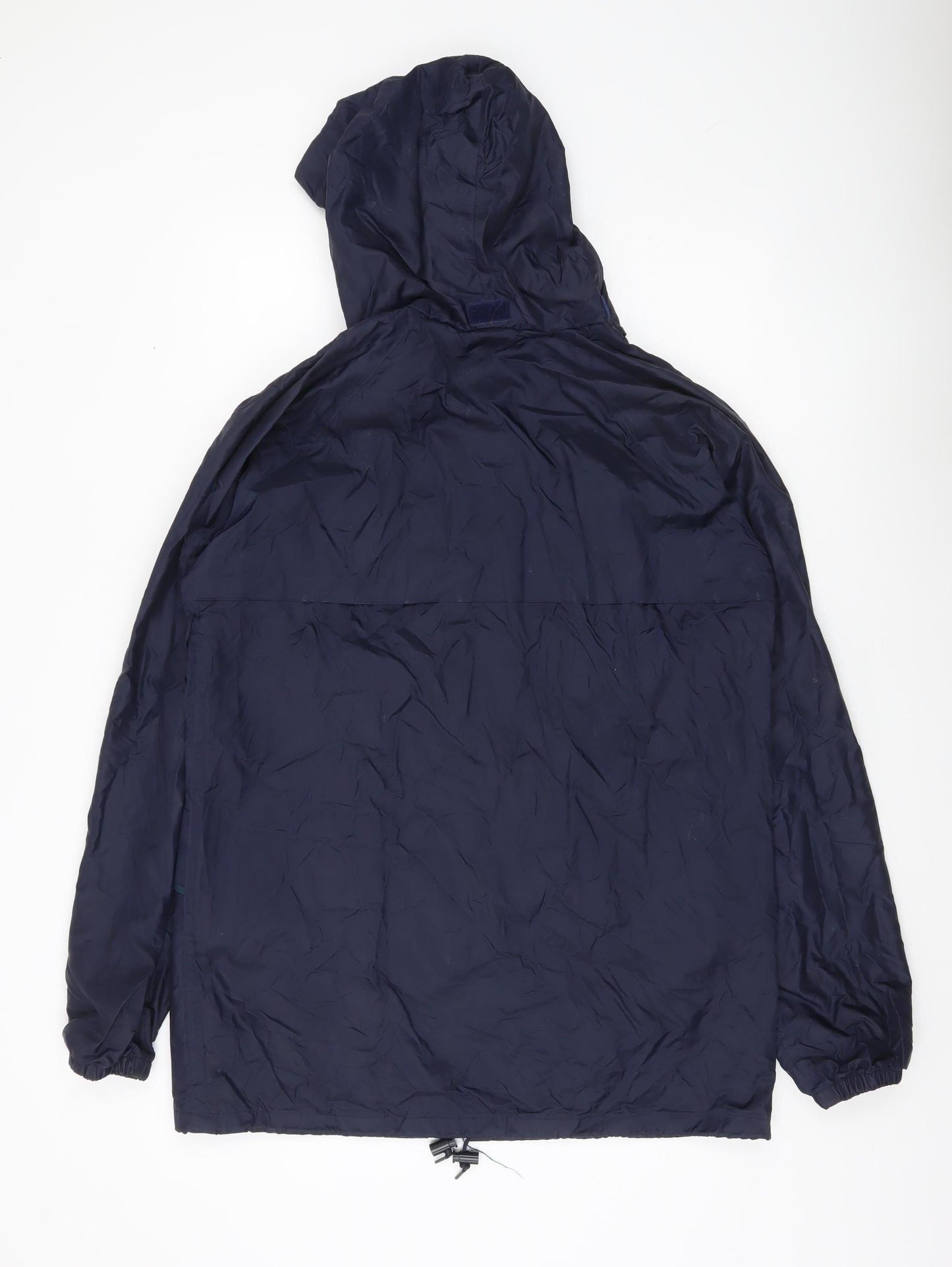 Regatta Mens Blue Small Hooded Rain Coat Jacket Outdoor Waterproof