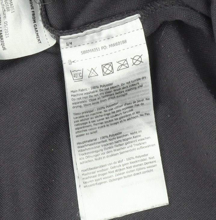 Regatta Mens Grey Fleece Sweatshirt XL 1/2 Zip Outdoor Layer