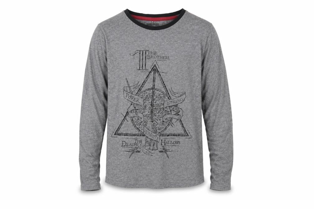 George Boys Harry Potter Grey Long Sleeve T-Shirt 11-12 Years