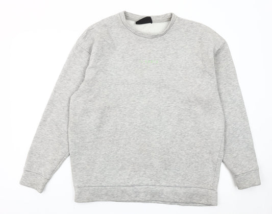 Il Sarto Men’s Grey Crew Neck Sweatshirt Size M Regular Fit