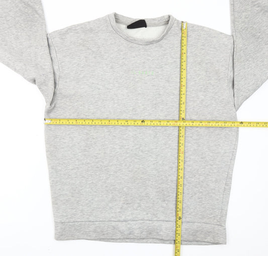 Il Sarto Men’s Grey Crew Neck Sweatshirt Size M Regular Fit
