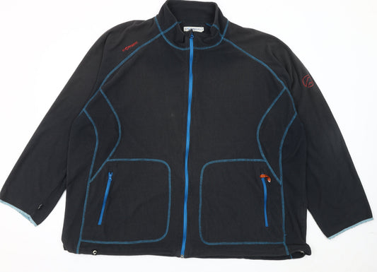 Stormberg Men’s Black Full Zip Sweatshirt Jacket XL Lightweight Outdoor
