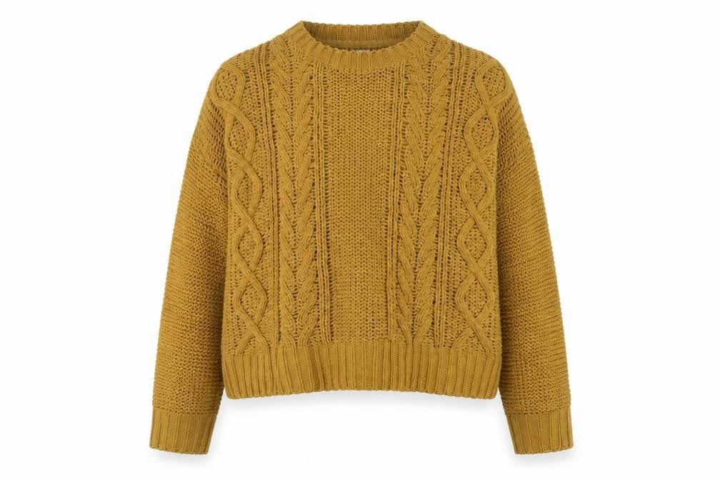 Womens UK M Relaxed Billabong Brown Pullover Open-Knit