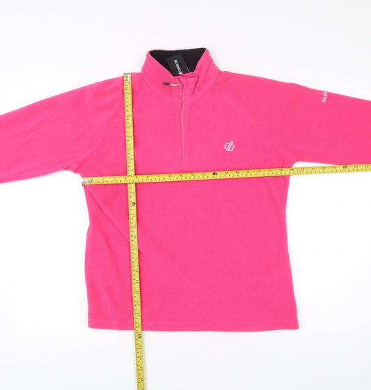 Dare 2B Women’s Pink Fleece Pullover Sweatshirt UK 12 Activewear