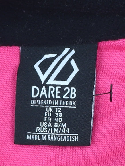 Dare 2B Women’s Pink Fleece Pullover Sweatshirt UK 12 Activewear