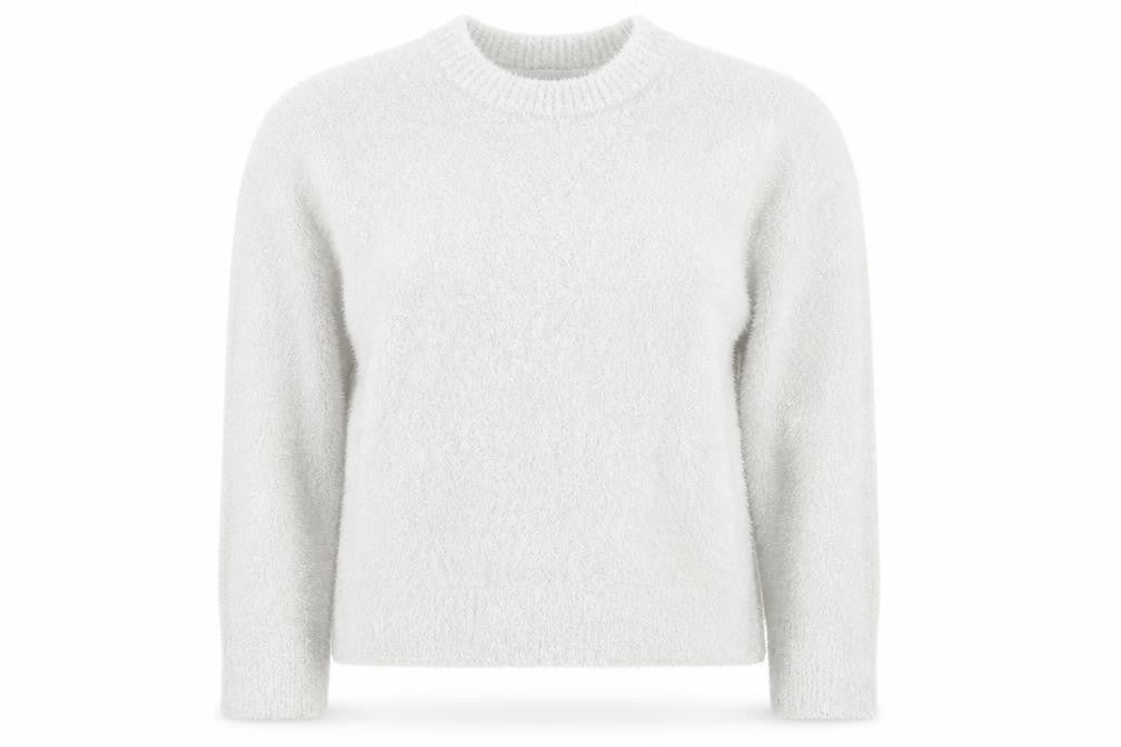 Marks and Spencer Womens Grey XS Crew Neck Knit Pullover Jumper