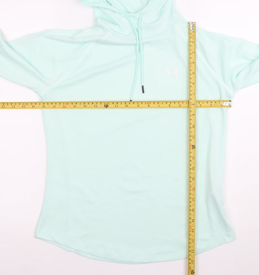 Under Armour Women’s Mint Green Hoodie M Polyester Long Sleeve