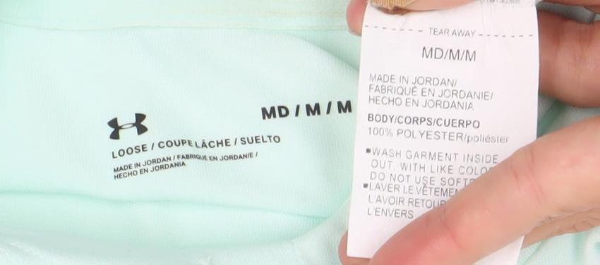 Under Armour Women’s Mint Green Hoodie M Polyester Long Sleeve