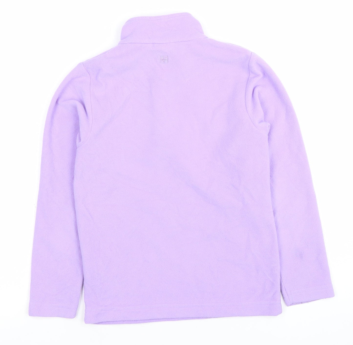 Mountain Warehouse Girls Purple Fleece 1/2 Zip Sweatshirt 7-8 Years