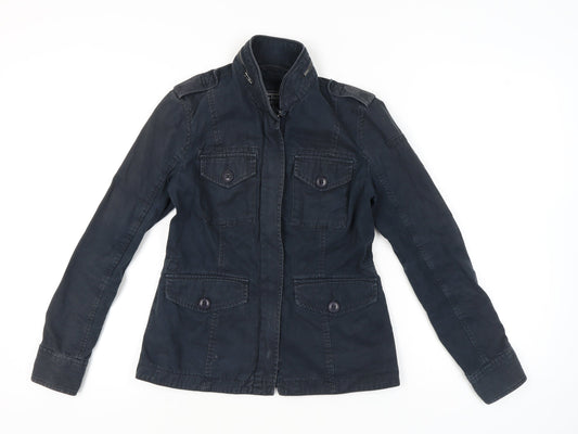 Abercrombie & Fitch Women’s Blue XS Military Cotton Jacket