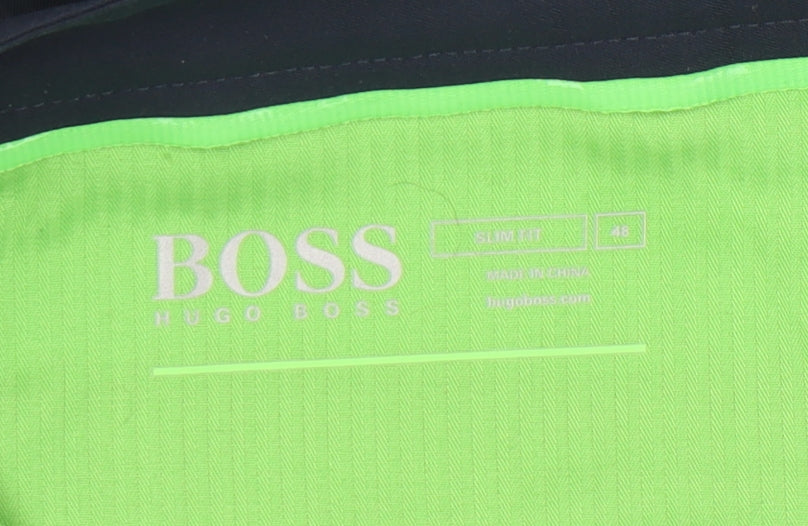 Hugo Boss Men’s Blue Slim Fit Chino Trousers Size M W32 L32