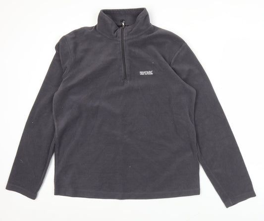 Regatta Mens Grey 2XL Fleece Pullover Sweatshirt Outdoor Hiking