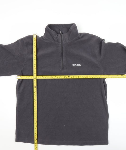 Regatta Mens Grey 2XL Fleece Pullover Sweatshirt Outdoor Hiking