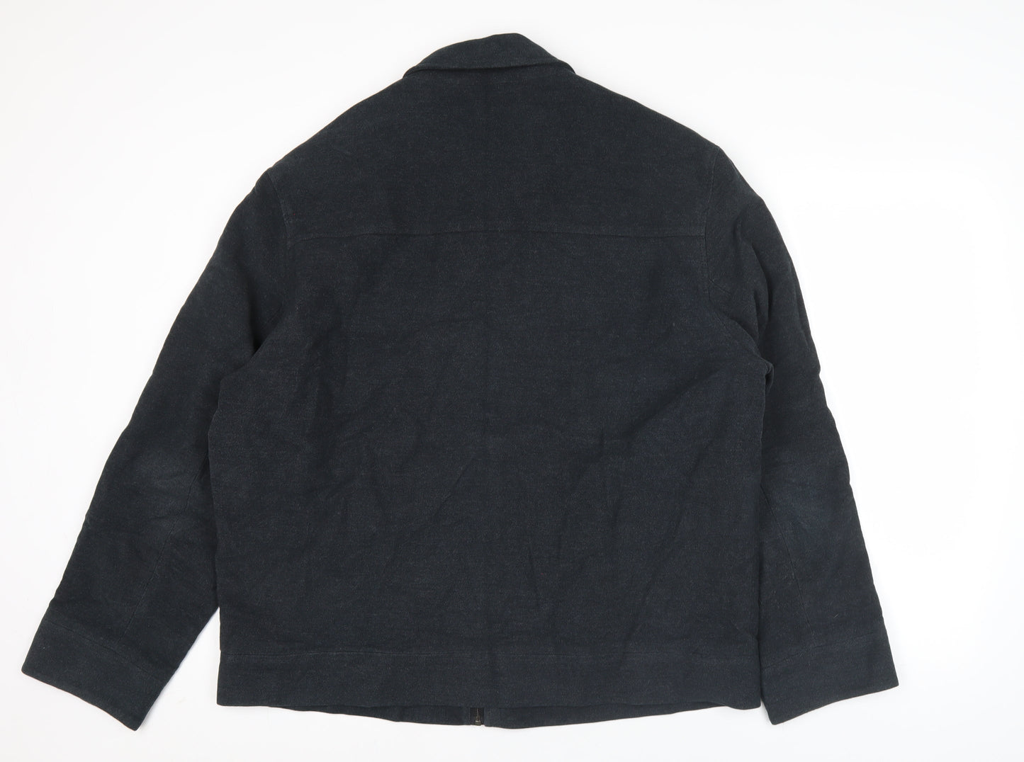 Jeff Banks Men’s Black XL 46" Cotton Blend Jacket Casual Workwear