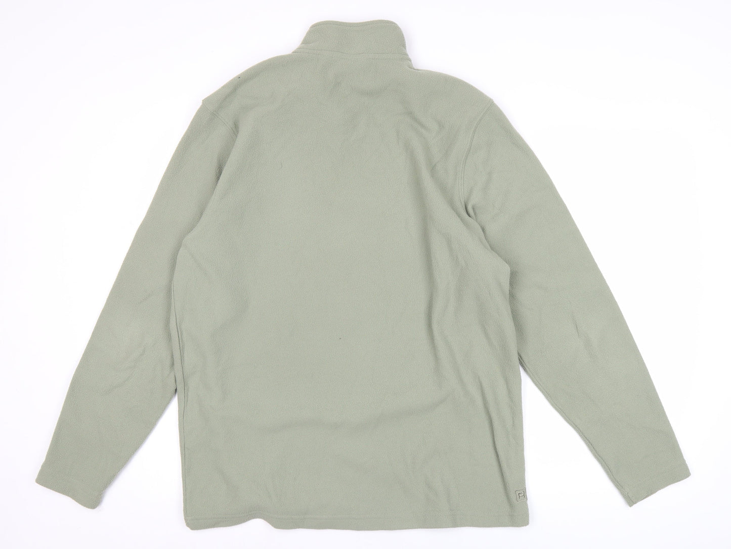 Rohan Mens Green M Fleece 1/4 Zip Pullover Sweatshirt Outdoor Hiking