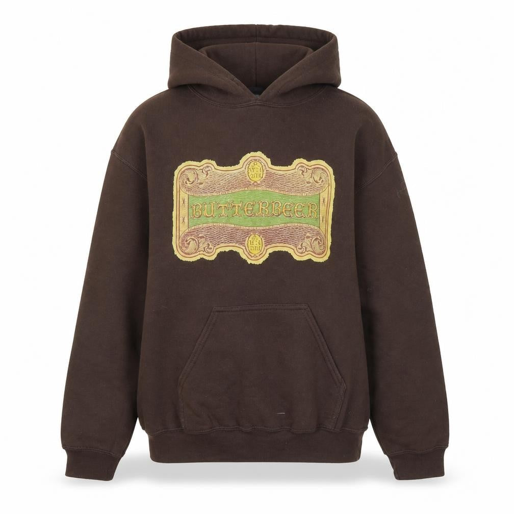 Warner Bros Harry Potter Butterbeer Brown Hoodie Unisex S Pullover
