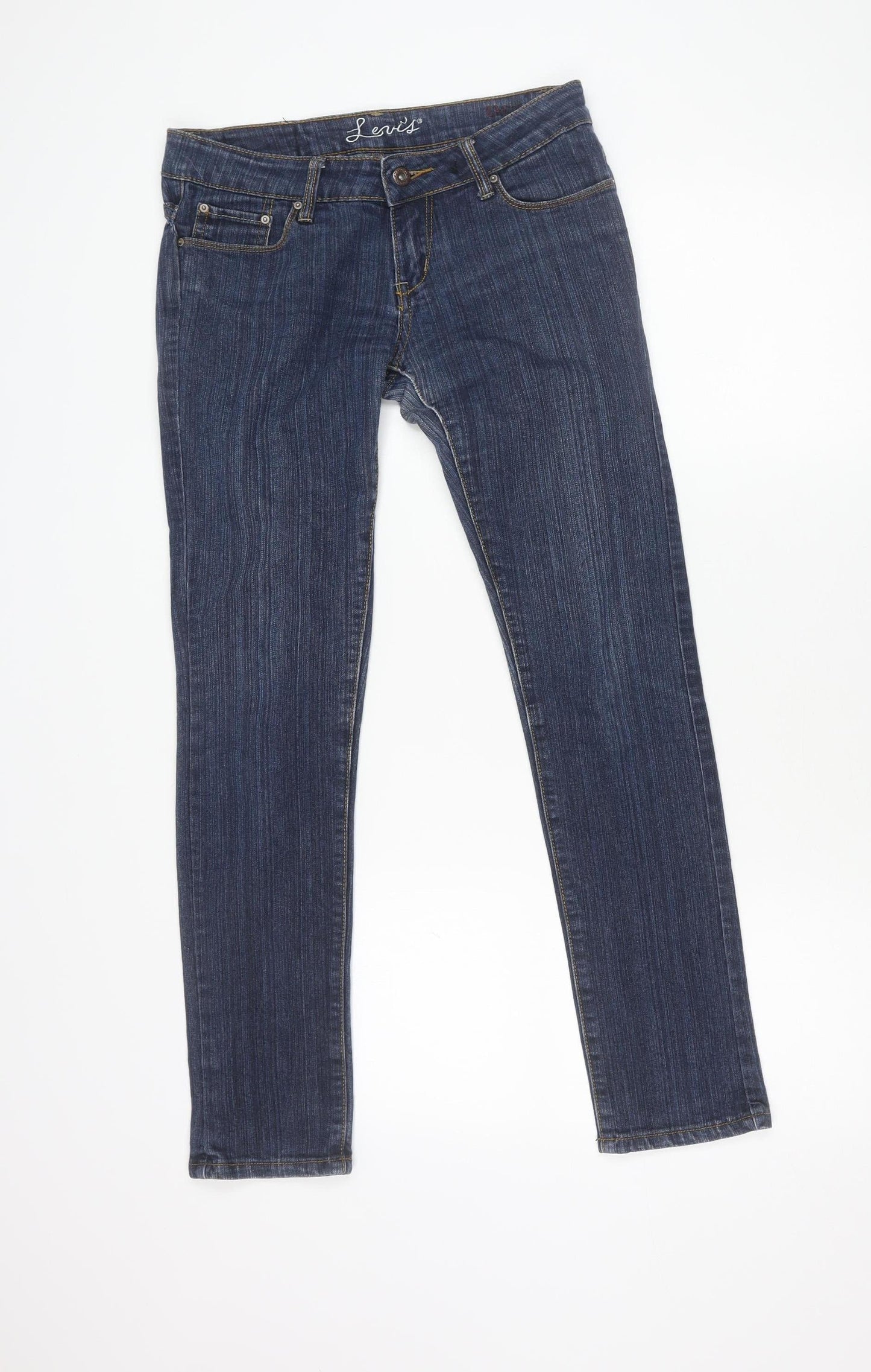 Levi's Womens Blue Size 8 Slim Skinny Jeans Denim Stretch 31in Leg