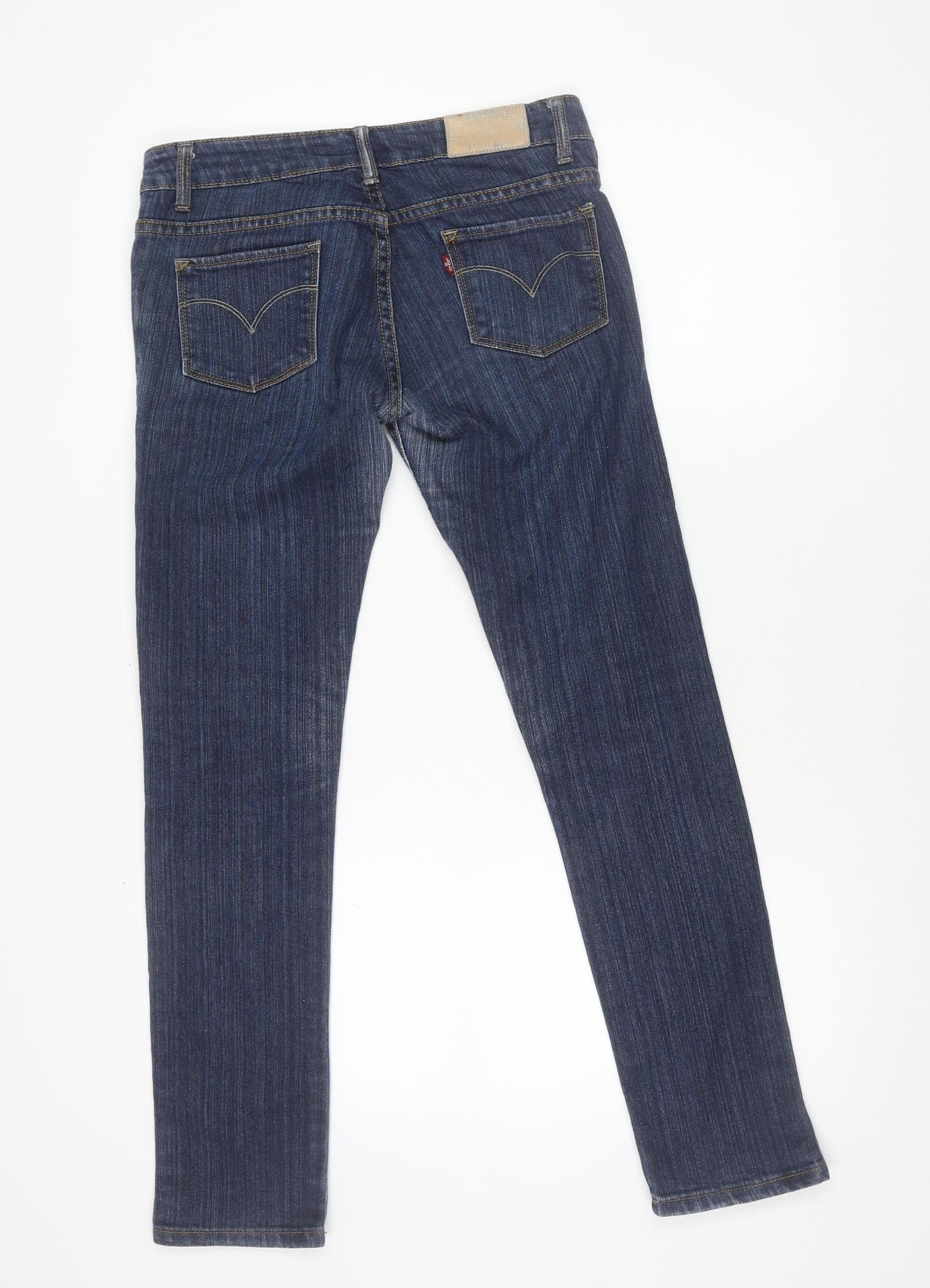 Levi's Womens Blue Size 8 Slim Skinny Jeans Denim Stretch 31in Leg