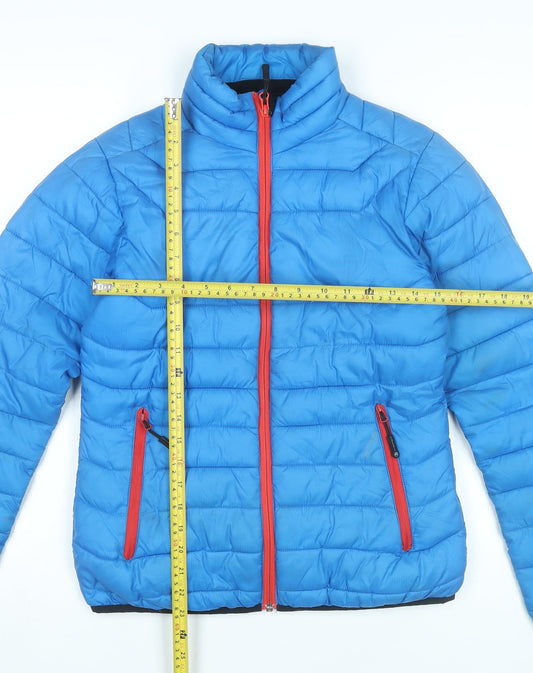 Stormtech Men's Blue Puffer Jacket S Regular Fit Outdoor Coat