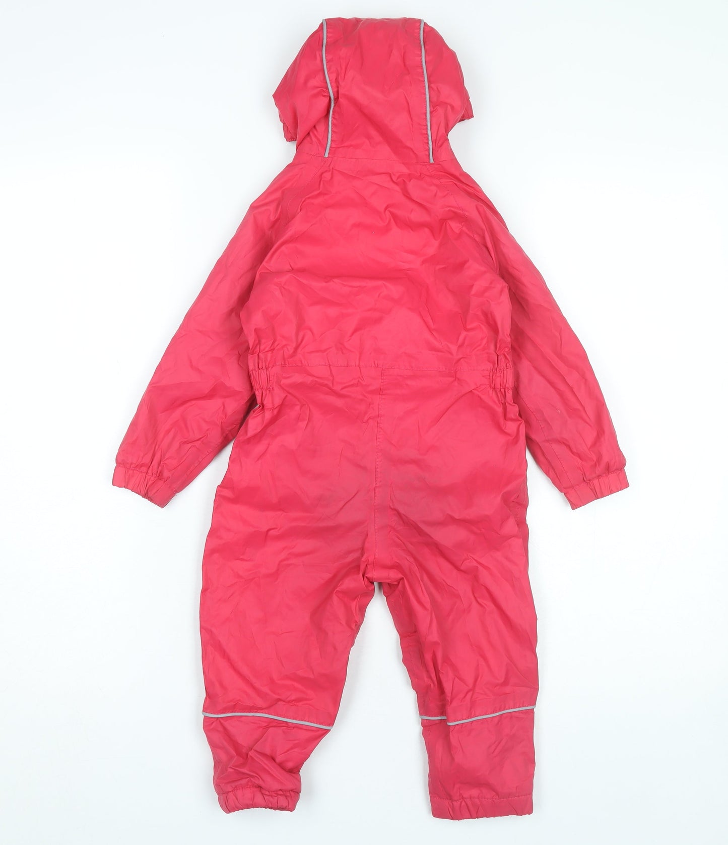 Peter Storm Unisex Baby Pink 12-18M Snowsuit Hooded Winter Lined Zip