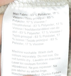 Regatta Mens Beige 2XL Pullover Sweatshirt 1/4 Zip Outdoor Hiking